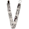 Bunny Fabric Pacifier Clip