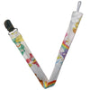 Rainbow Bears Cartoon Fabric Pacifier Clip