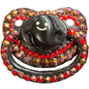 Spooky Ghost Hand Crafted Deluxe Pacifier