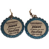 Submission Bottle Cap Earrings