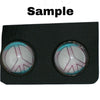 Hero Batman Cabochon Stud Earring