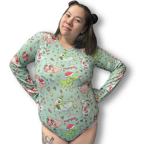 Holiday Dino Bodysuit second image