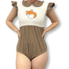 Lil Foxy Cotton Collared Bodysuit