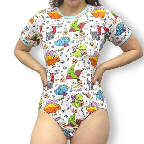Trick or Treat Dino Bodysuit second image