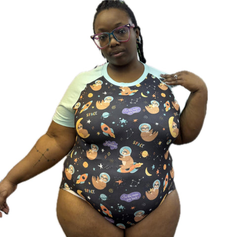 Sloths in Space Bodysuit second image