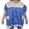 Toy Ducky Embroidered Baby Doll Dress