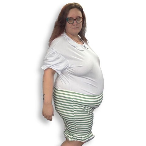 Pretty Bunny Light Green Shorts second image