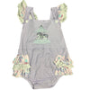 Carousel Ponies Ruffle Romper