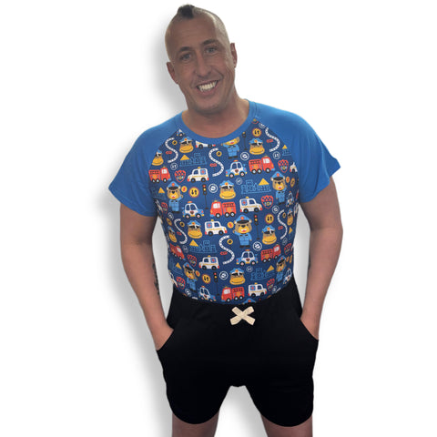 Black Cotton Shorts second image