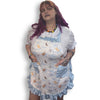 Blue Good Night Bear Mommy Style Apron