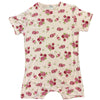 *DEFECT* Squishyabdl Pink Flower Cotton Romper