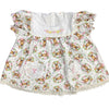 Lil Bunny Embroidered Baby Doll Dress