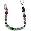 Villain Silicone Teether Pacifier Clip