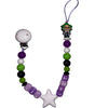 Villain Silicone Teether Pacifier Clip