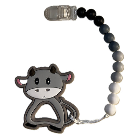 Cow Variety Silicone Chewing Teether second image