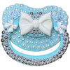 Pretty Bow Hand Crafted Deluxe Pacifier