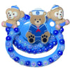 Sailor Bear Hand Crafted Deluxe Pacifier