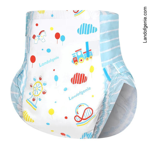 Land of Genie Amusement Park Print 1 Adult Diaper Single second image