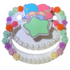 Star Twins Hand Crafted Deluxe Pacifier