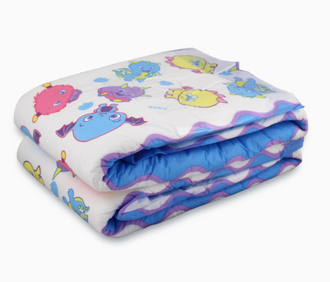 Rearz DISCONTINUED Lil' Monsters Adult Diaper Full 12 Pack second image