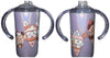 Puppy Kitty Ice Cream 12oz Stainless Steel Sippy Cup