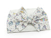 LKB's Prints Large Fabric Handmade head wrap with Bow
