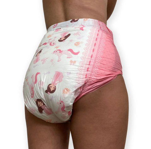 Rearz Princess Pink ABDL 1 Adult Diaper Sample second image