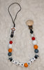 Halloween Fuck Off Silicone Teether Pacifier Clip