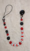 Halloween Lil Shit Silicone Teether Pacifier Clip