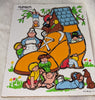 Vintage Playskool Wooden Puzzle Old Woman In The Shoe 15 Pieces SECOND CHANCE TOYS