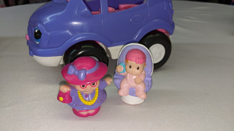 Fisher-Price Little People Open and Close SUV SECOND CHANCE TOYS second image