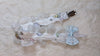 Easter Dinosaur Plush Ruffle Deluxe Pacifier Clip
