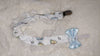 Easter Dinosaur Plush Ruffle Deluxe Pacifier Clip