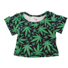 Cannabis Leaves Stuffie Shirt #2
