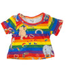 Rainbow Pride Bear Stuffie Shirt