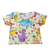 White Veggisaurus Dinosaur Stuffie Shirt