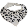 Puppy Paws & Bones Bandana Teething Drool Bib
