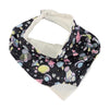 Pastel Mushrooms Bandana Teething Drool Bib