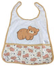Fall Bear Double Sided Adult Bib