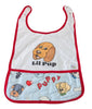 Lil Pup Double Sided Adult Bib