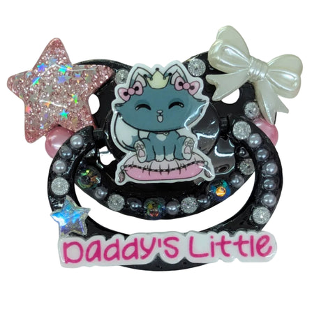 Princess Kitty Hand Crafted Deluxe Pacifier second image