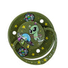 Disco Alien Hand Crafted Deluxe Pacifier