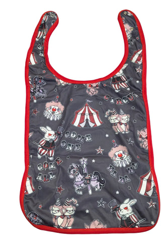 Goth Circus Double Sided Adult Bib second image
