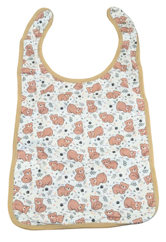 Fall Bear Double Sided Adult Bib second image