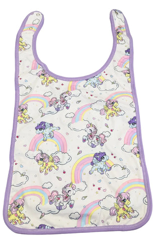 Prancing Ponies Double Sided Adult Bib second image