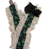  Cannabis Leaves Black Bow