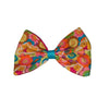  Pink/Orange/Blue Bear Medium Bow