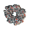  Skull Movie Large Scrunches Grey