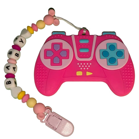 Video Game SILICONE TEETHER CHEWING TOY second image