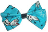 Snowman Fabric Hair Bow *